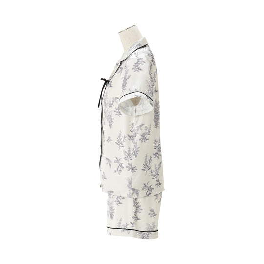 Cool Touch Satin Pajamas Gray
