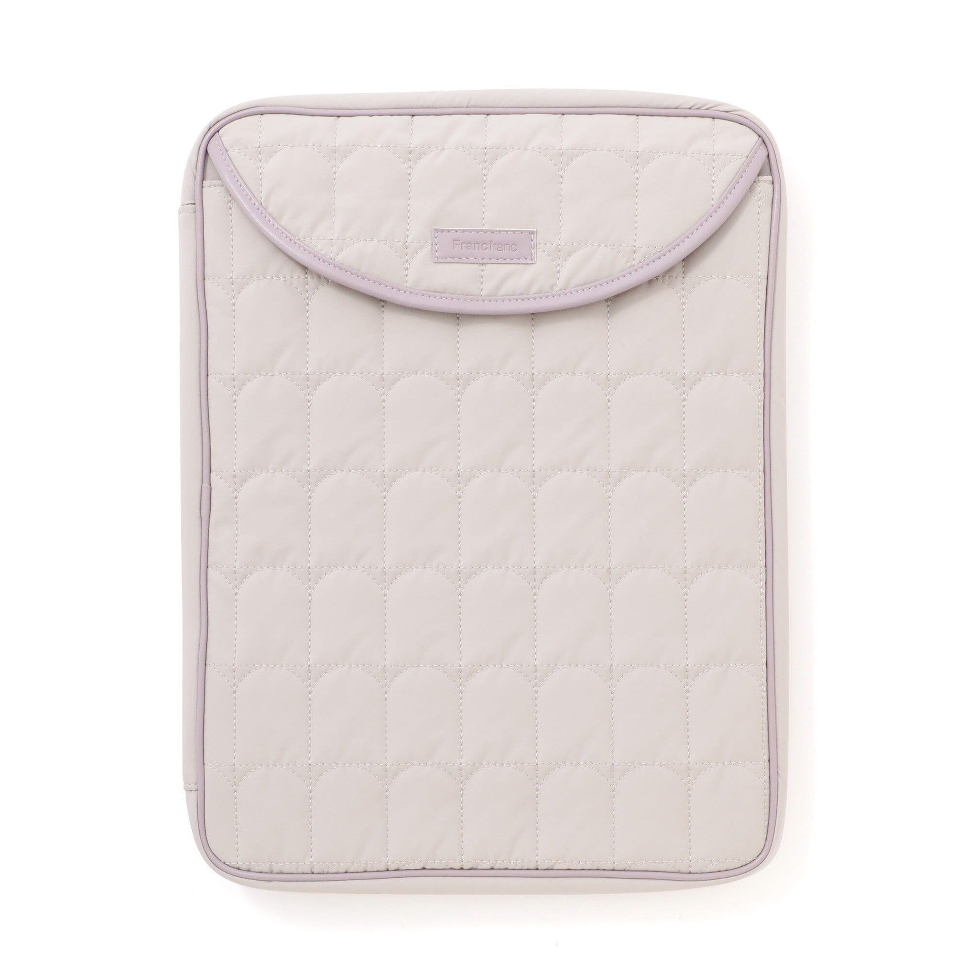 Arch Quilt PC Case 13-14 Inch Light Grey