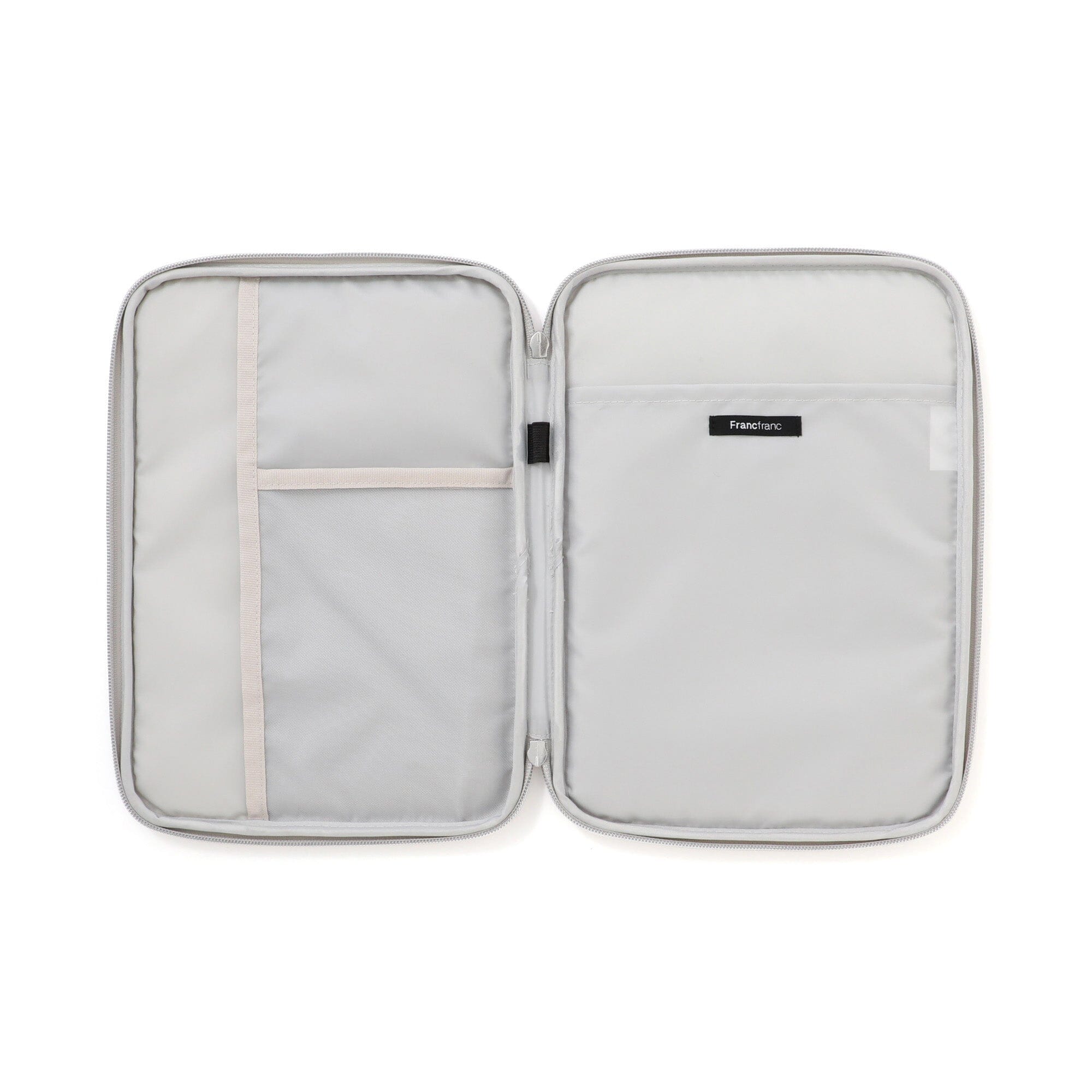 Arch Quilt Tablet Case Light Grey
