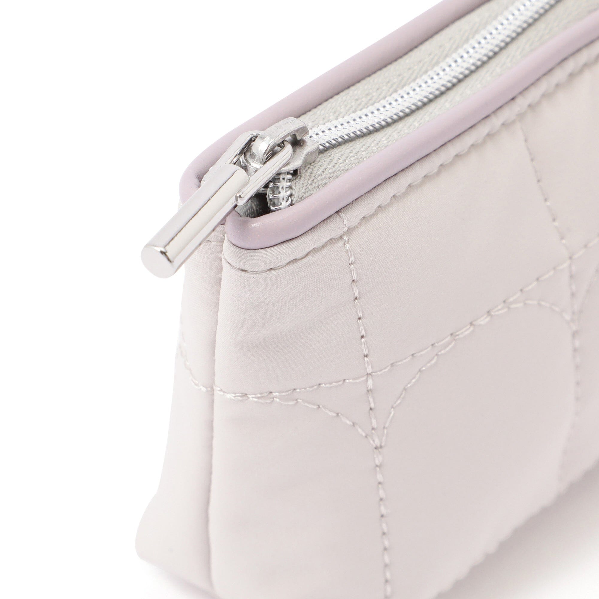 Arch Quilt Pen & Eyeglass Case Light Grey