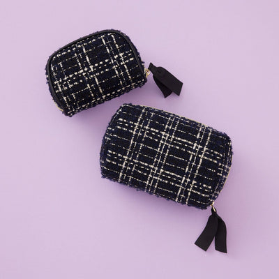 TWEED POUCH XS BLACK