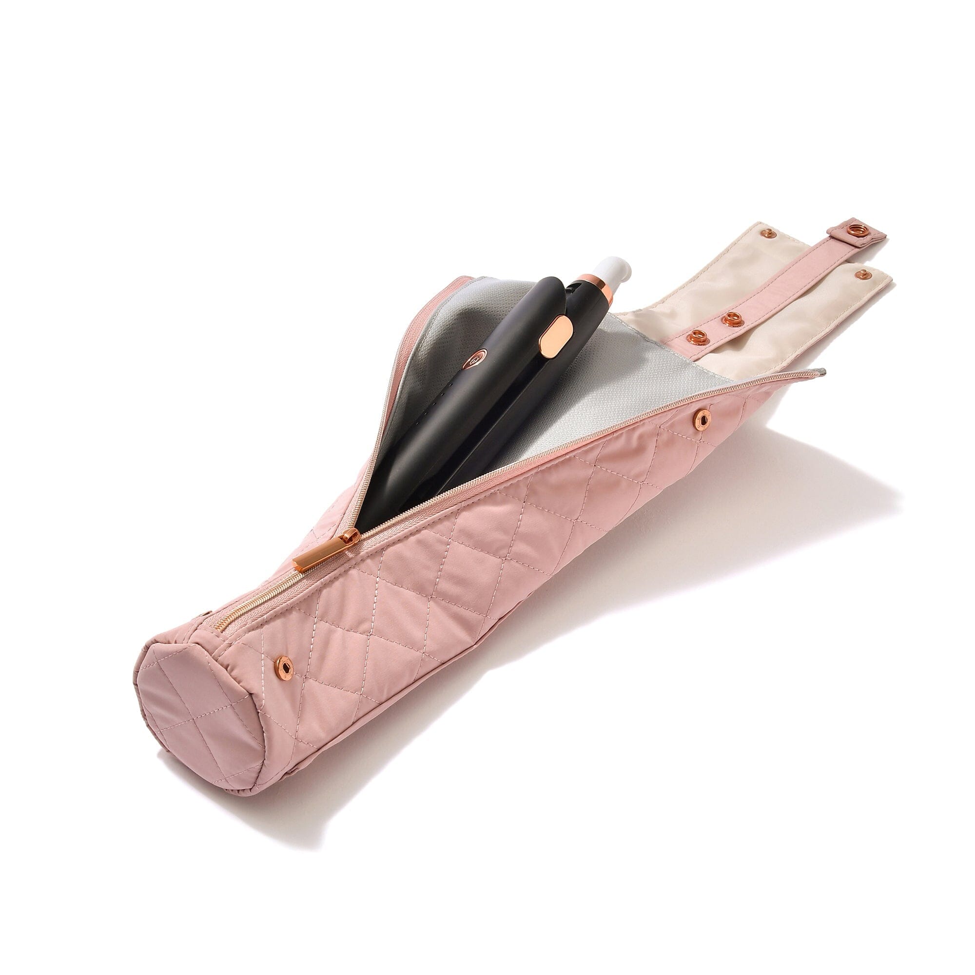 Quilting Hair Iron Case  Pink