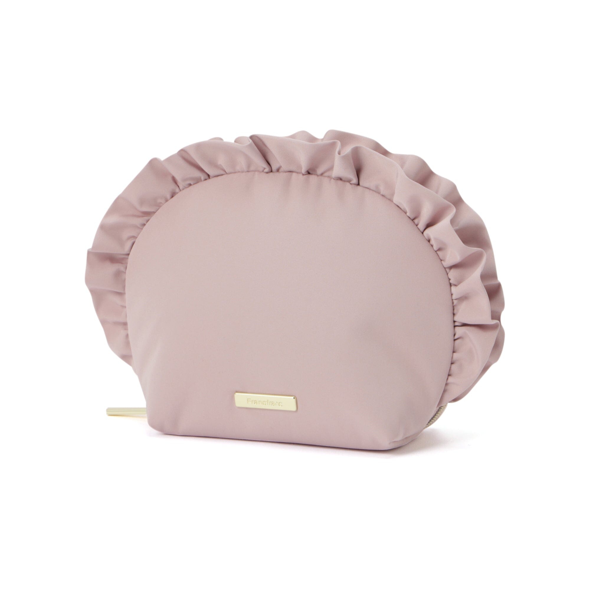 Frill Round Pouch  Pink