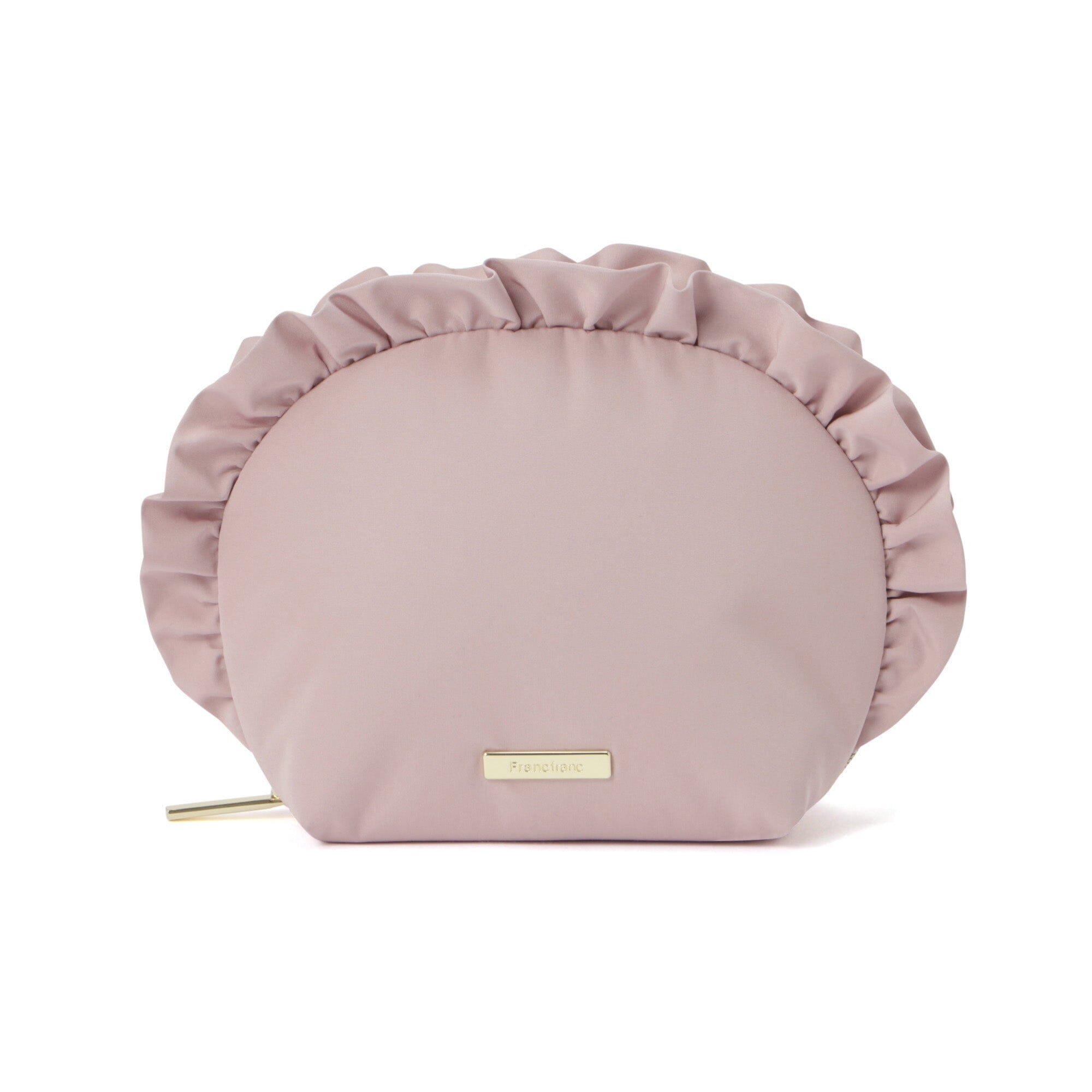 Frill Round Pouch  Pink