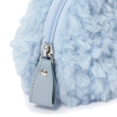 Boa Round Pouch Light Blue