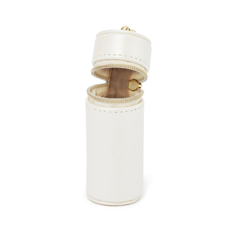 Lipstick Case Round Ivory