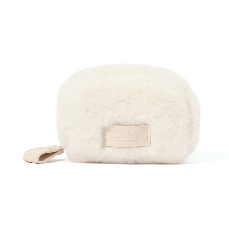 Fur Pouch XS Ivory