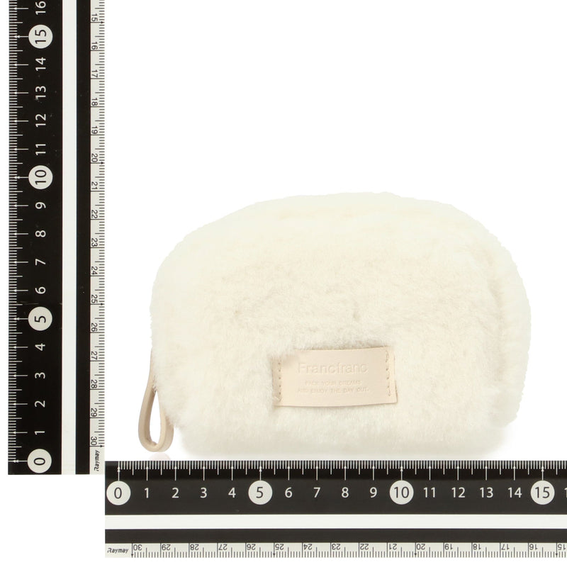 Fur Pouch XS Ivory