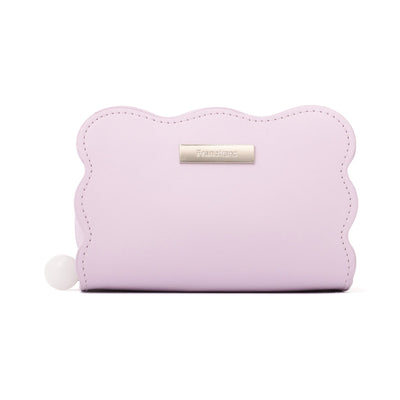 Wave Shape Pouch S Light Purple