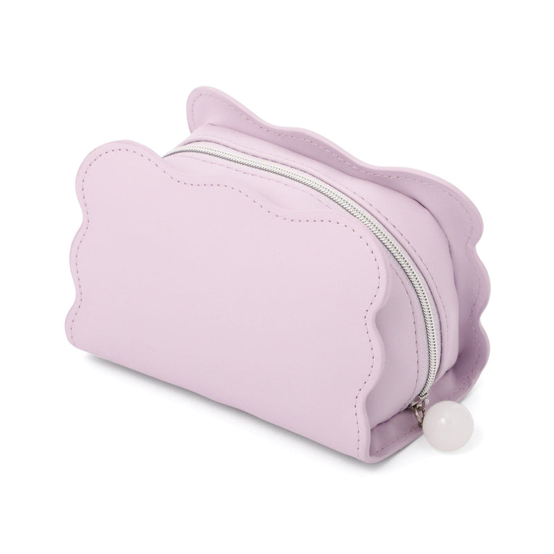 Wave Shape Pouch S Light Purple