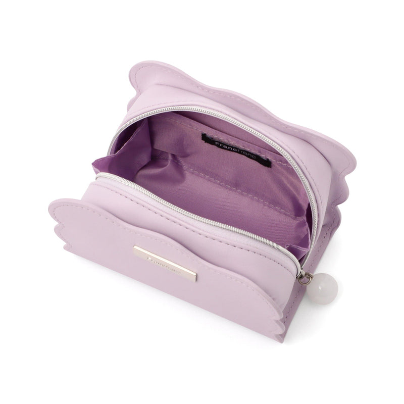 Wave Shape Pouch S Light Purple