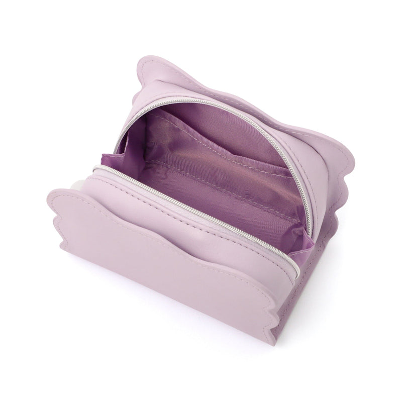 Wave Shape Pouch S Light Purple