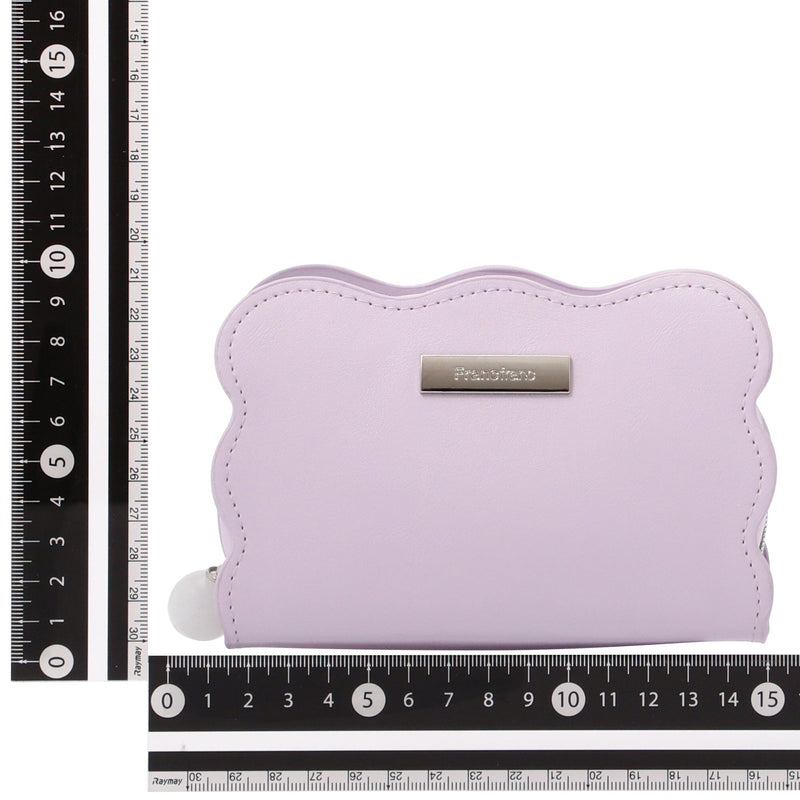 Wave Shape Pouch S Light Purple