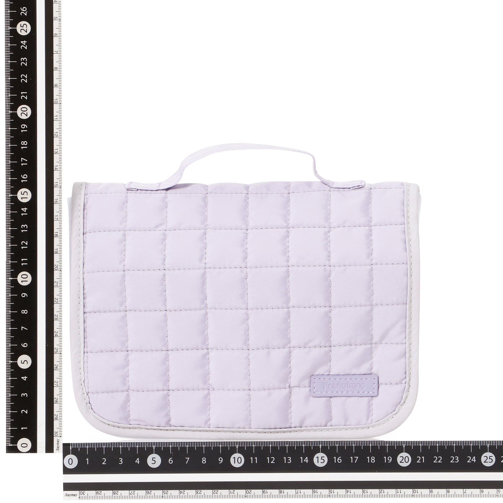 Pop Stitch Quilt Hanging Pouch Medium Light Purple