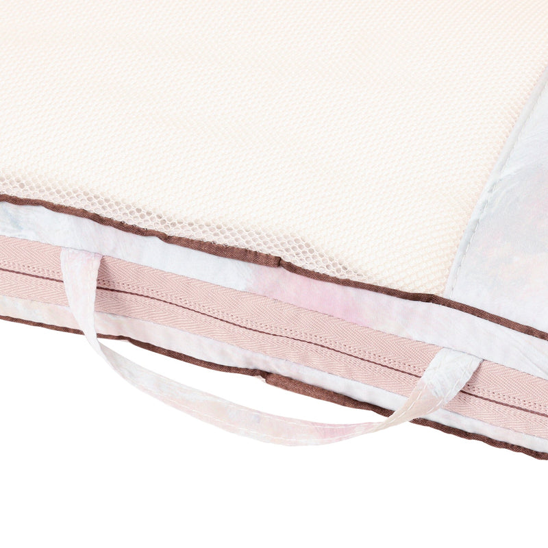 Modern Palette Compression Organizer Small Brown x Pink