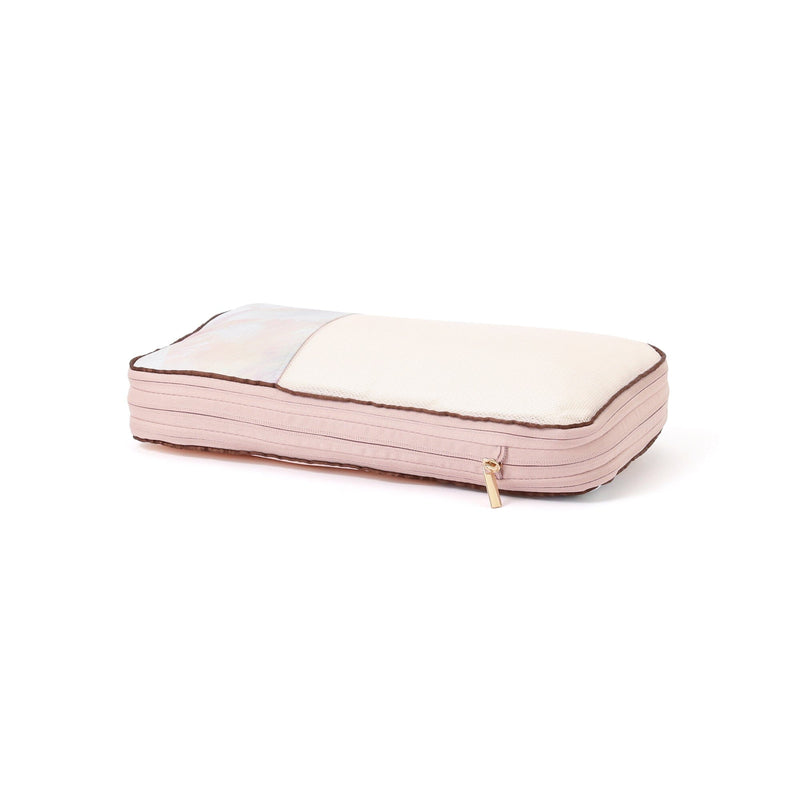 Modern Palette Compression Organizer Small Brown x Pink
