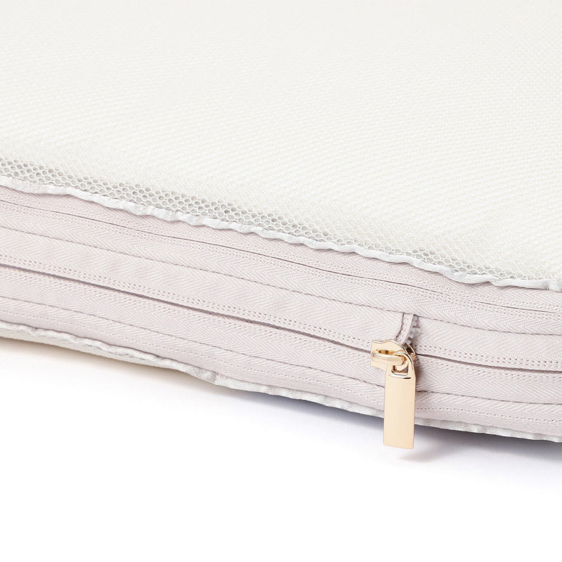 Modern Palette Compression Organizer Large Beige x Gray