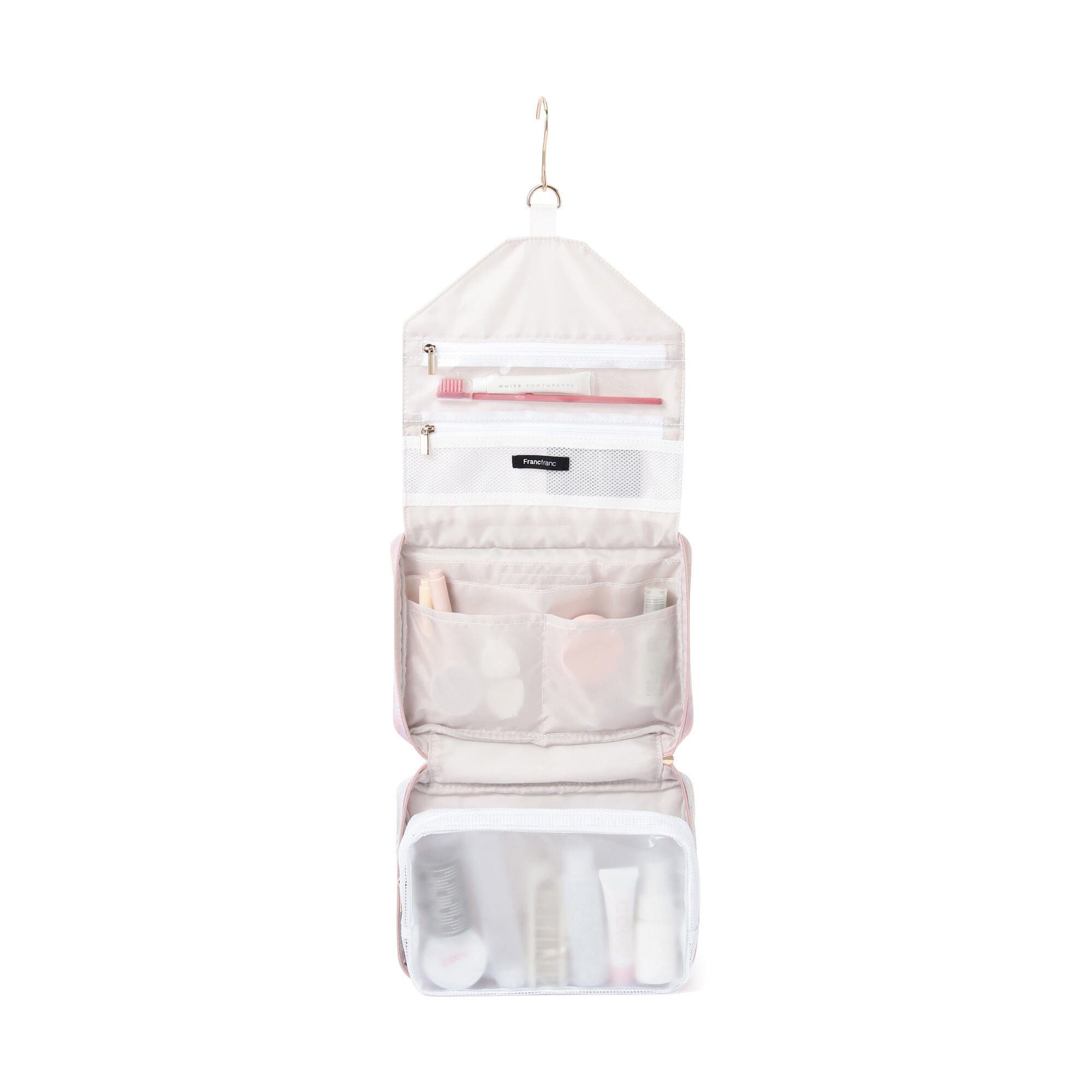 Modern Palette Hanging Pouch Large Pink
