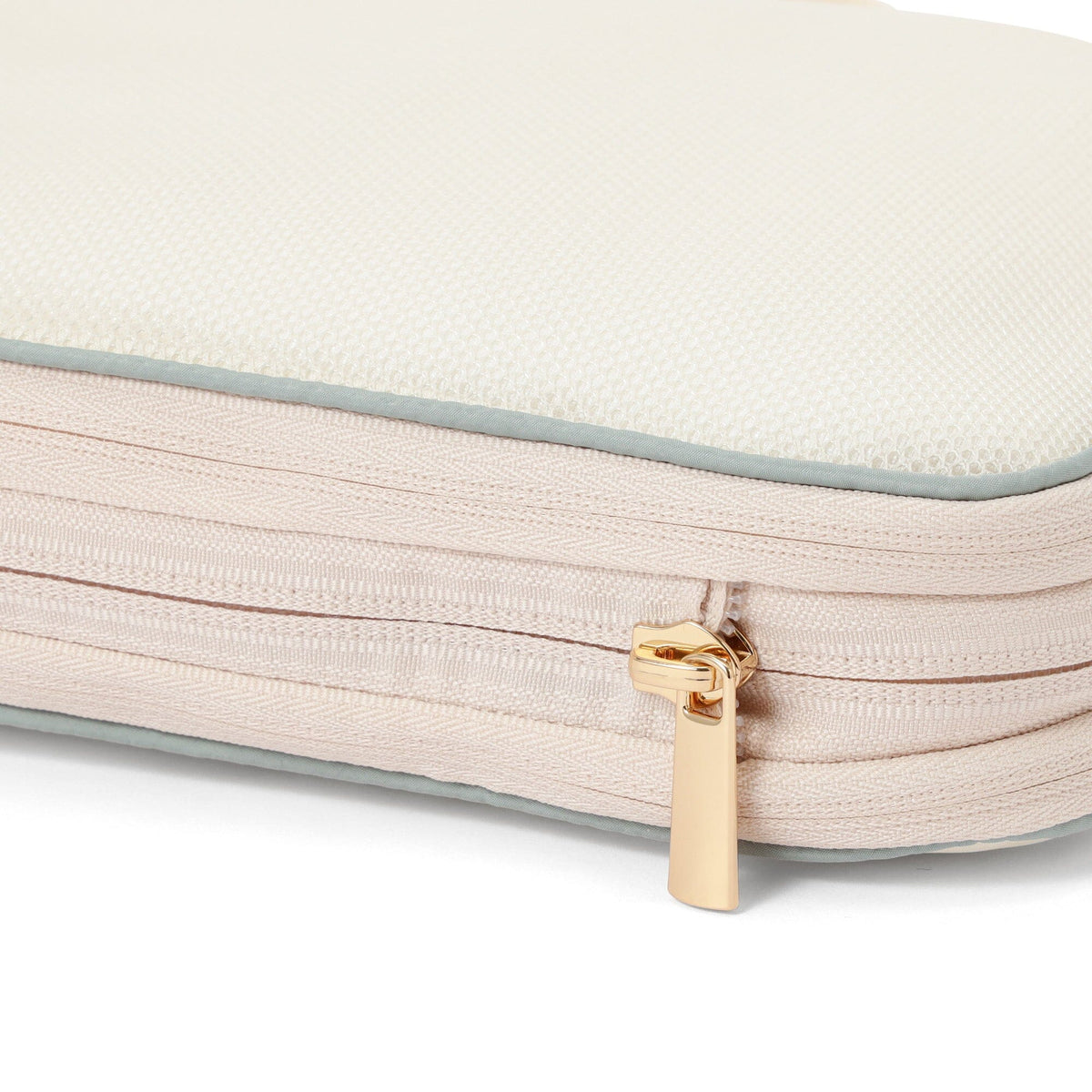 Bicolor  Compression Organizer Size Small Ivory