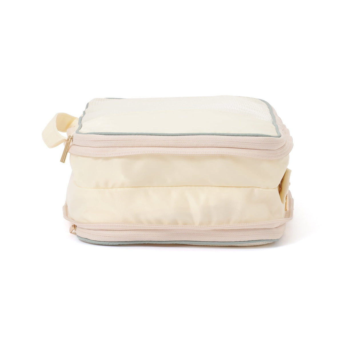 Bicolor  Compression Organizer Size Small Ivory