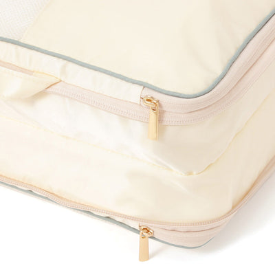 Bicolor  Compression Organizer Large Ivory
