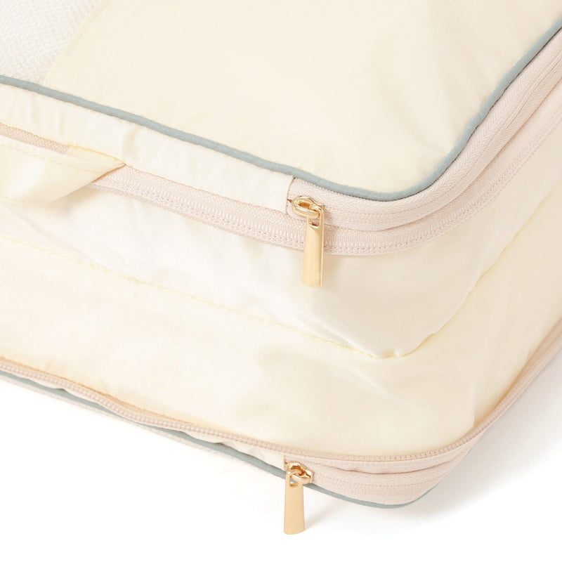 Bicolor  Compression Organizer Large Ivory