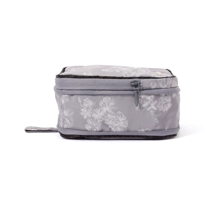 Classic Flower Sanit Compression Pouch Dark Gray