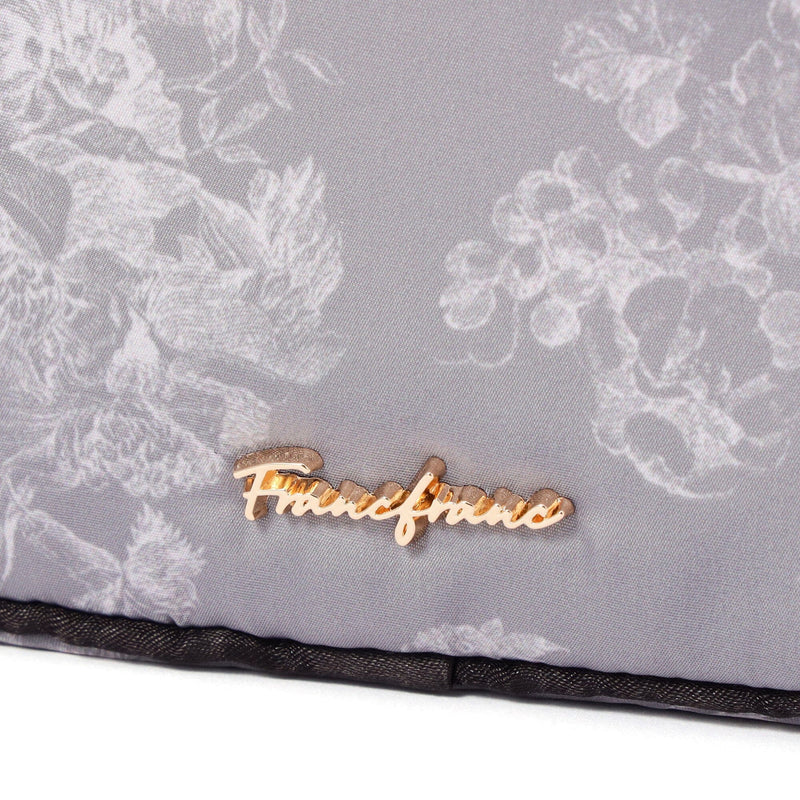 Classic Flower Sanit Compression Pouch Dark Gray