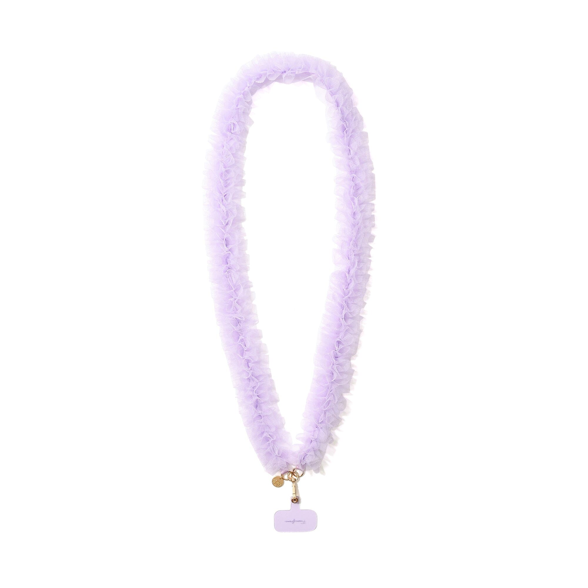 Smartphone strap tulle purple