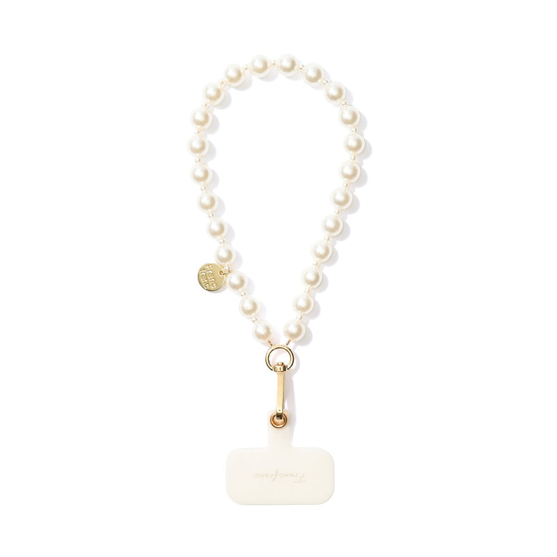 Smartphone Hand Strap Pearl White