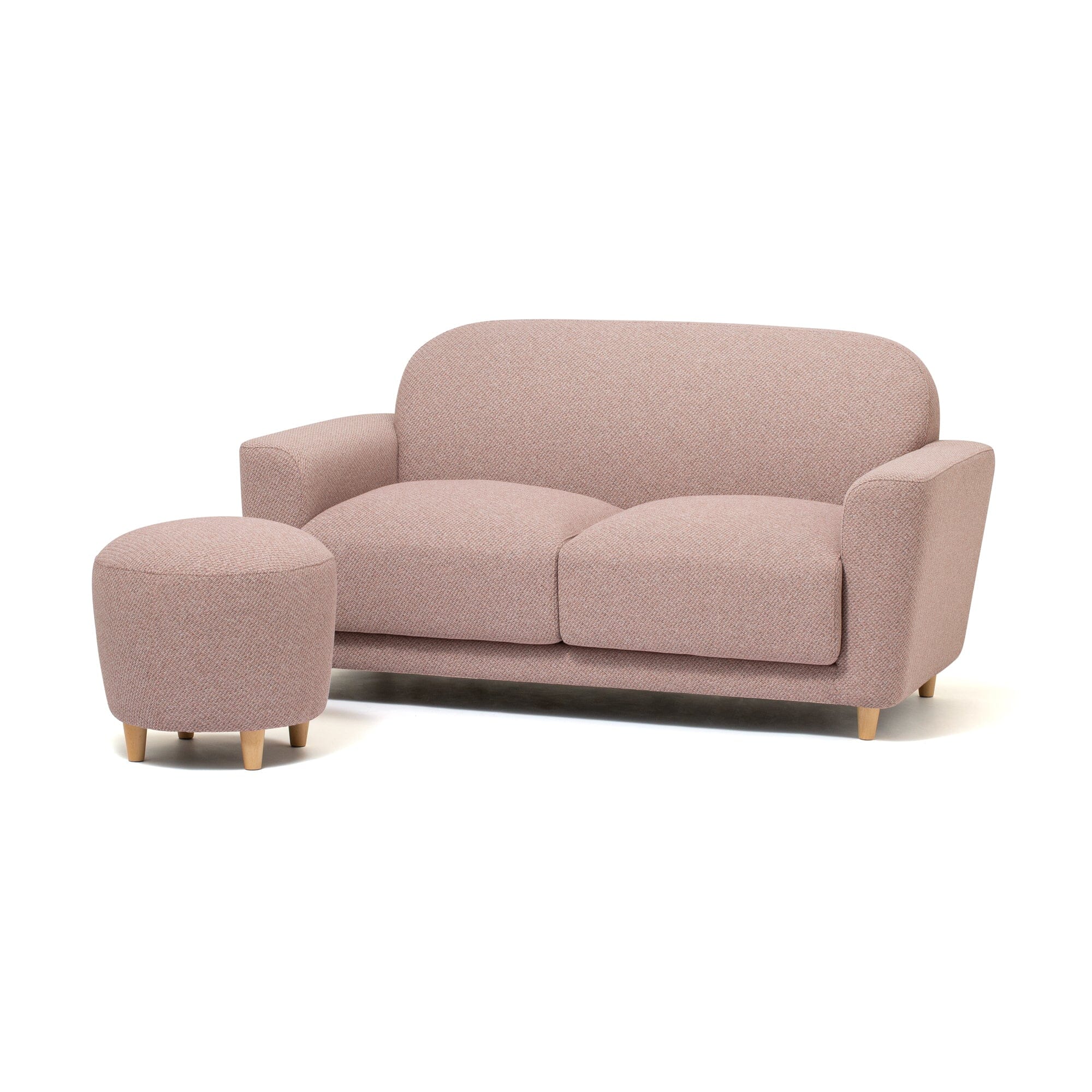 Nuvola Ottoman 2 Pink (W480×D480×H430)