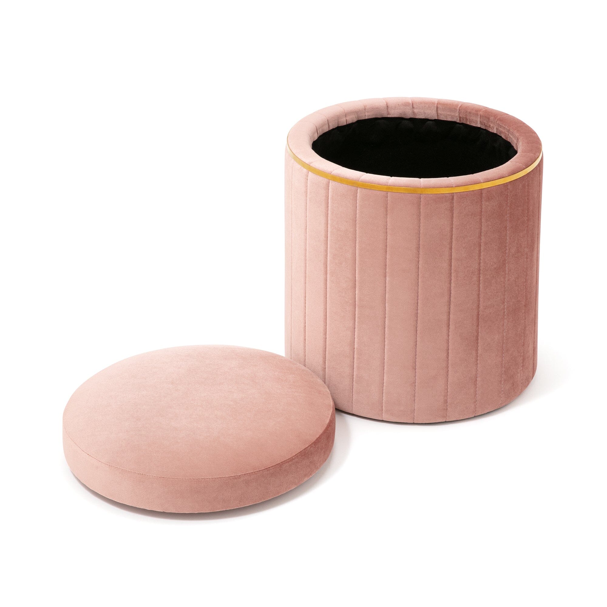 Maquia Stool 380 × 380 × 430 Pink