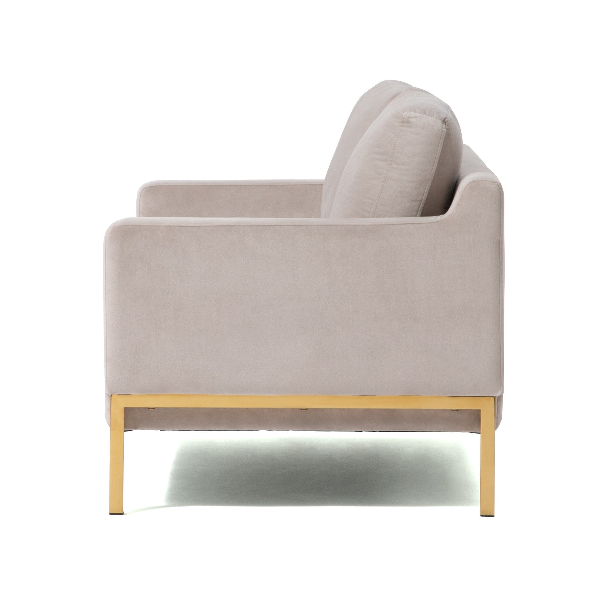 Splen Sofa 2S Light Beige W1280×D705×H730