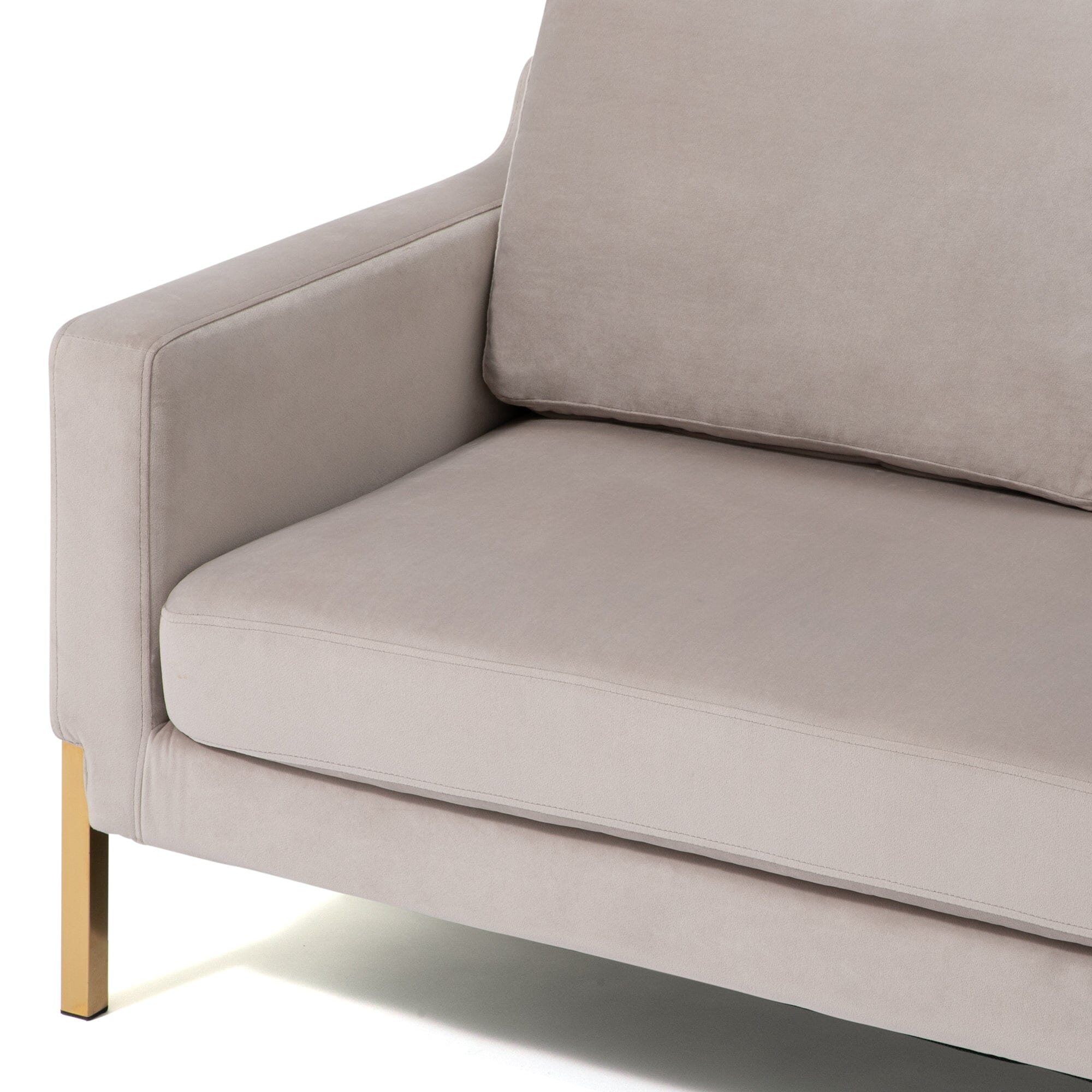 Splen Sofa 2S Light Beige W1280×D705×H730
