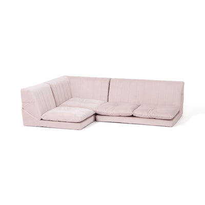 Famille Low Sofa Plus 1S W500×D750×H390 Pink