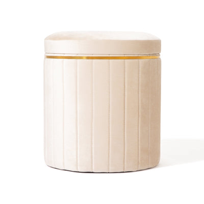 Maquia Stool Ivory (W380×D380×H430)