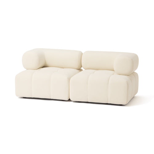 Puffy Sofa Arm R White W795×D795×H630