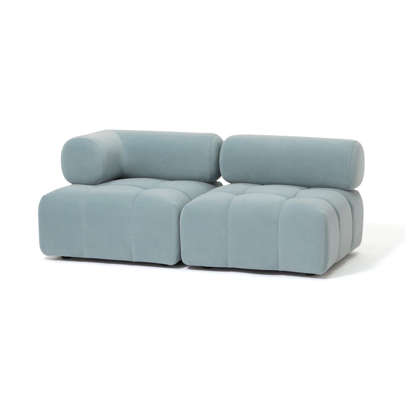Puffy Sofa Arm R Blue W795×D795×H630