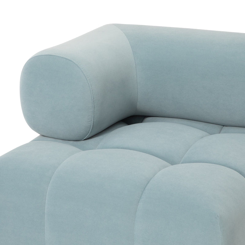 Puffy Sofa Arm R Blue W795×D795×H630