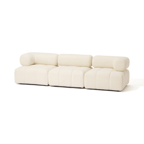 Puffy Sofa Arm L White W795×D795×H630