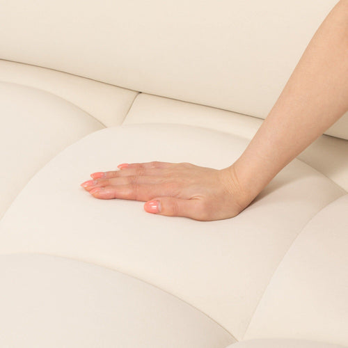 Puffy Sofa Arm L White W795×D795×H630