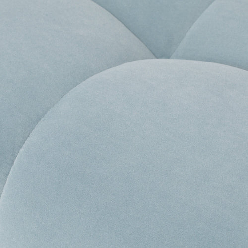 Puffy Sofa Armless Blue W795×D795×H630