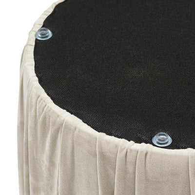 Plisse Stool Gray X Beige