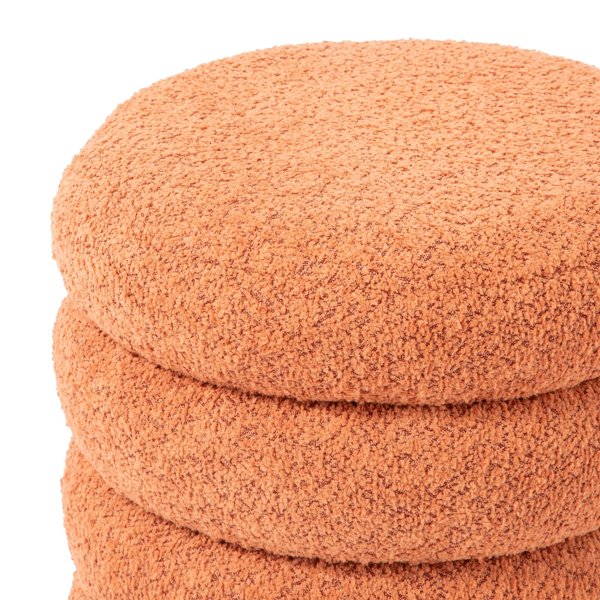 Bomley Stool 2 Orange W380×D380×H430