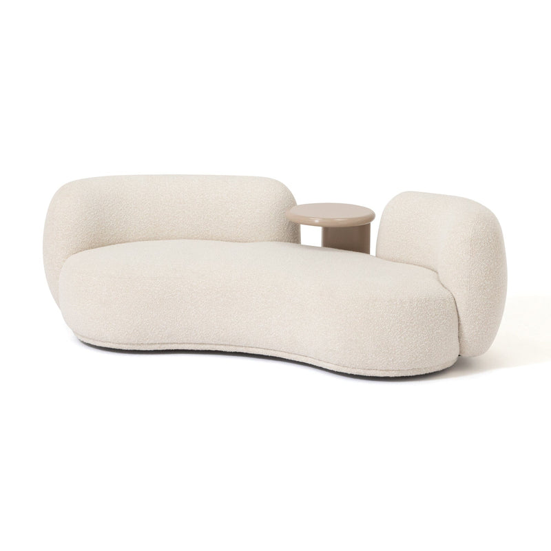Bonheur Sofa 3 Seat White W2000×D950×H630
