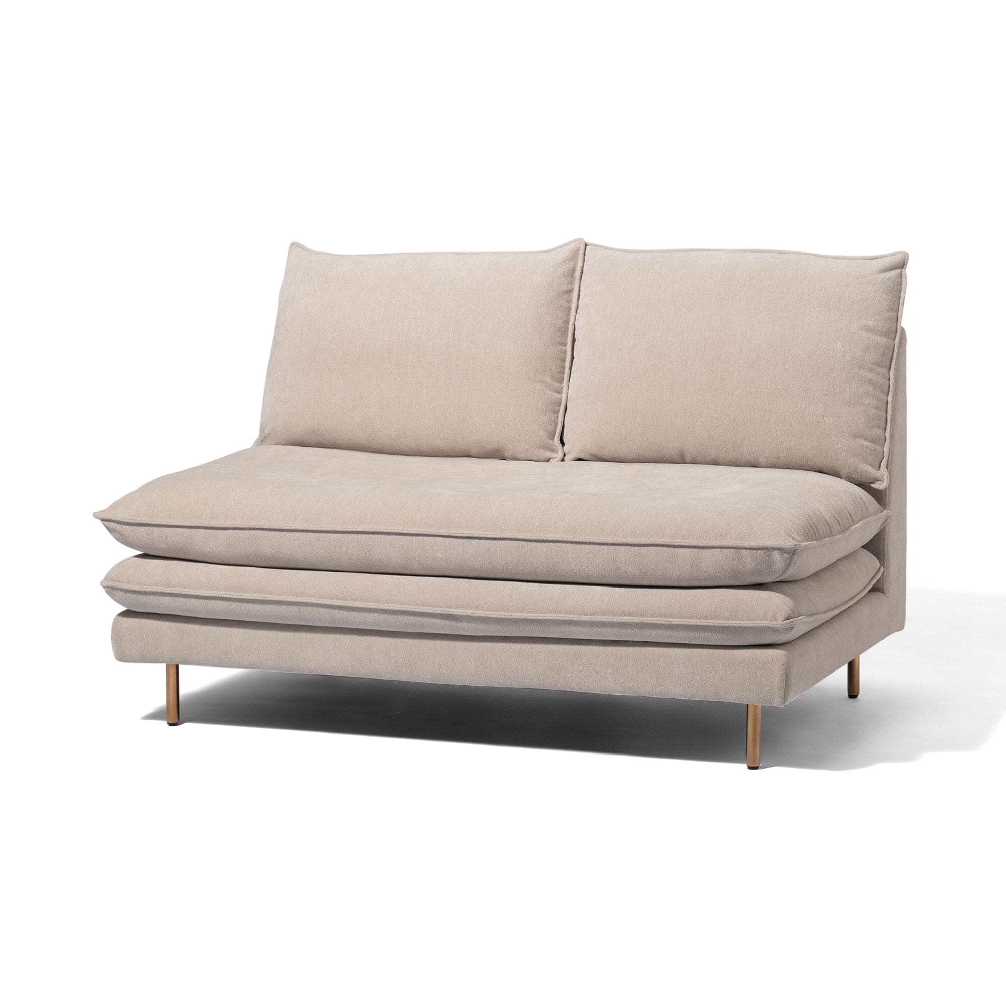 Restia Sofa 2S  Gray X Gold (W1200)
