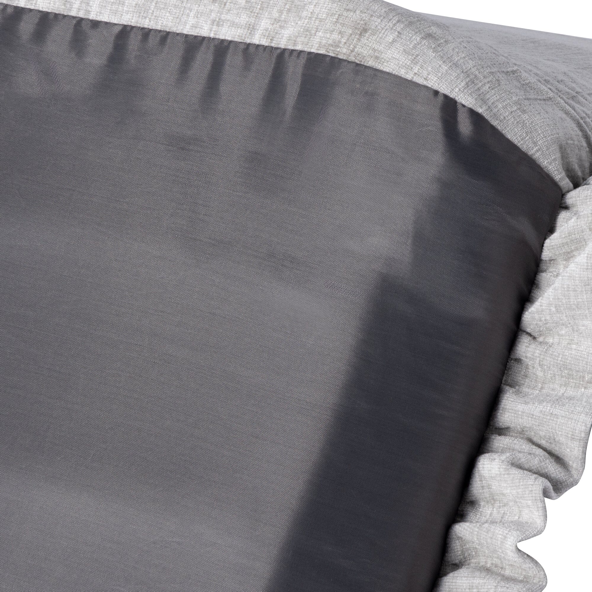 Grace Floor Chair High Back Gray