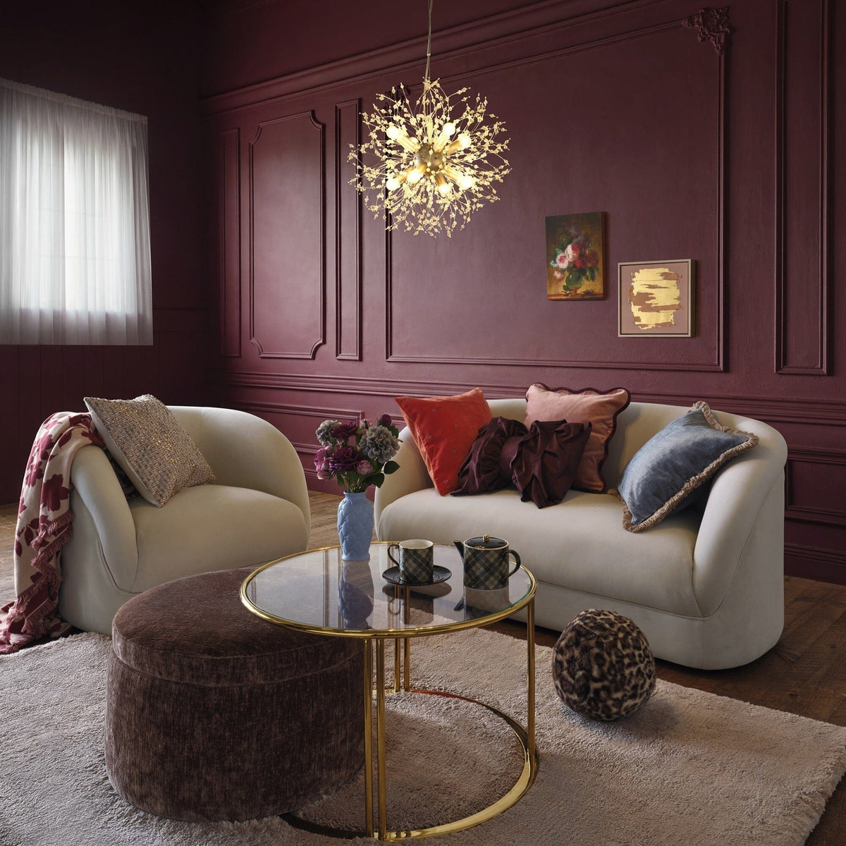 Lunoa Sofa 2S White (W1470)
