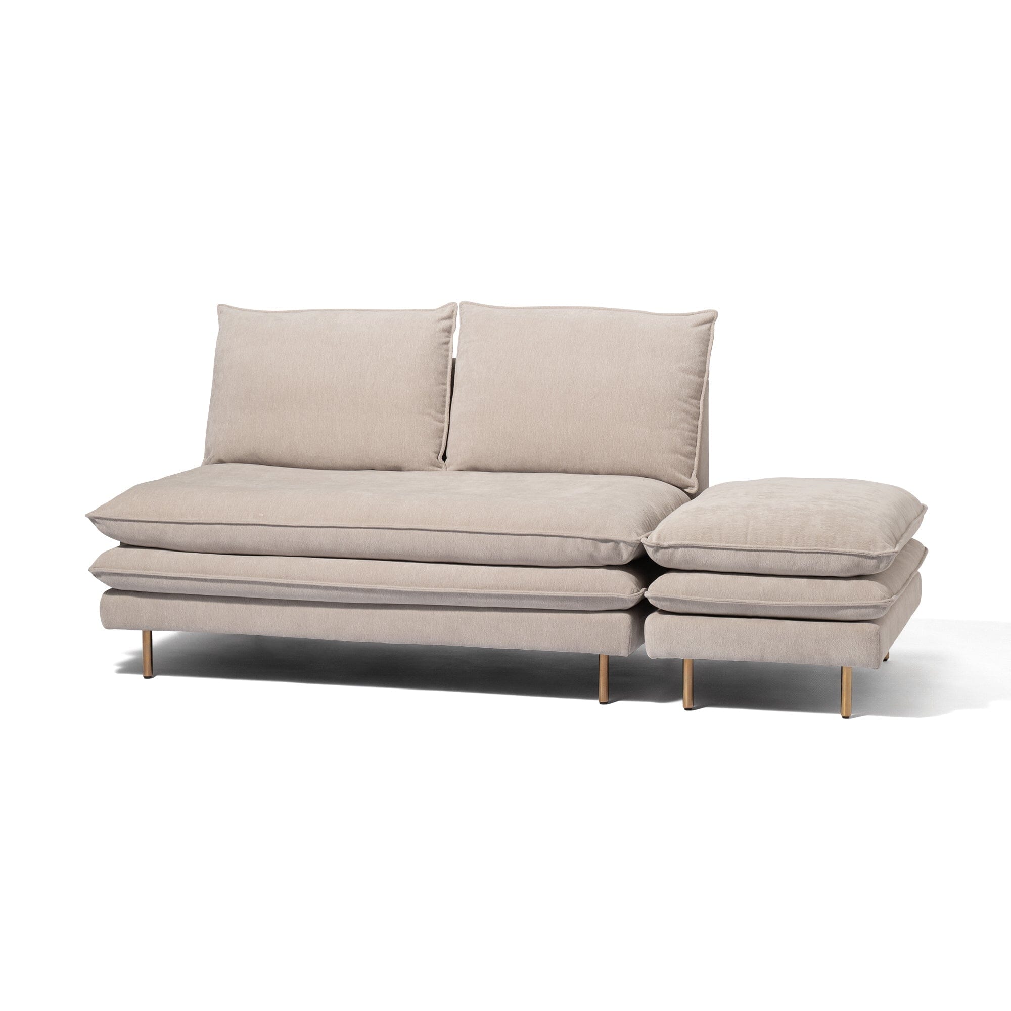 Restia Ottoman  Gray X Gold (W800)