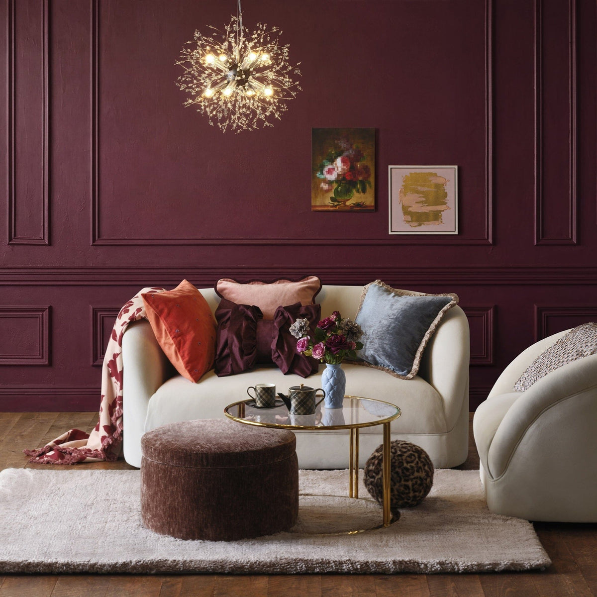Verna Ottoman Brown (W560)